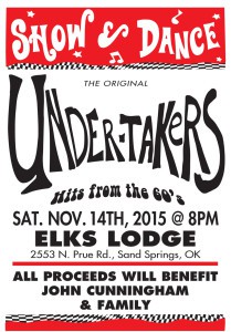Benefit Concert Poster.